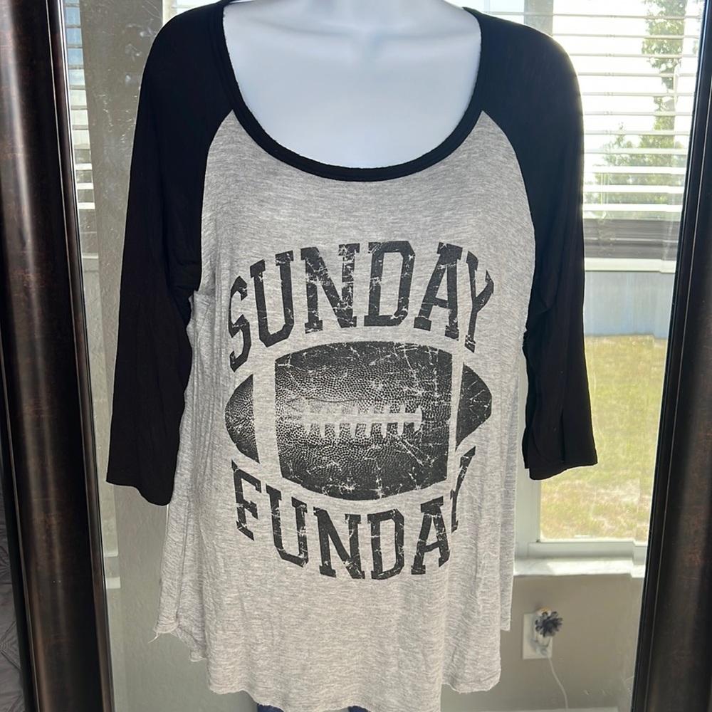 Sunday Funday Football Henley Tee